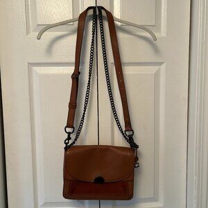 Coach Leather and Suede Crossbody bag